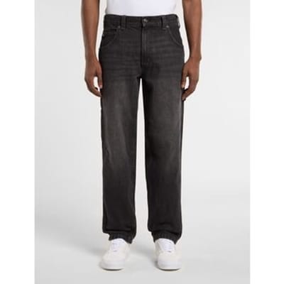 Straight Jeans Dickies GARYVILLE - DK0A4XECL241-BLACK WSH FADED