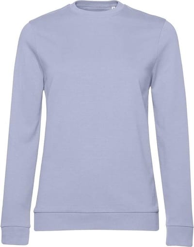 B&C Dames/dames Set-in Sweatshirt (Lavendel Paars)