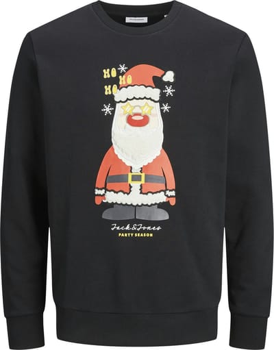 JACK & JONES JUNIOR JJXMAS JOLLY SWEAT CREW NECK JNR Jongens Trui - Maat 152