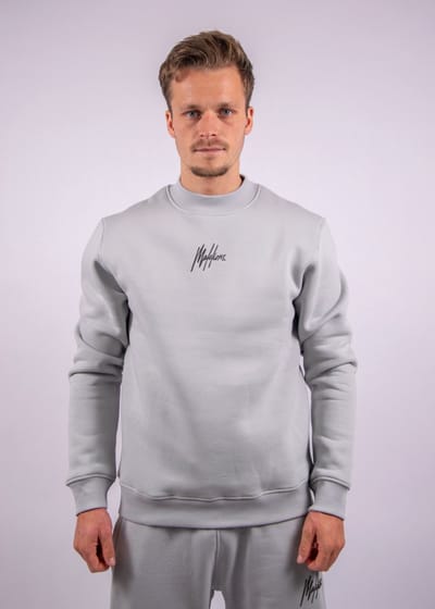 Malelions Striped Signature Sweater