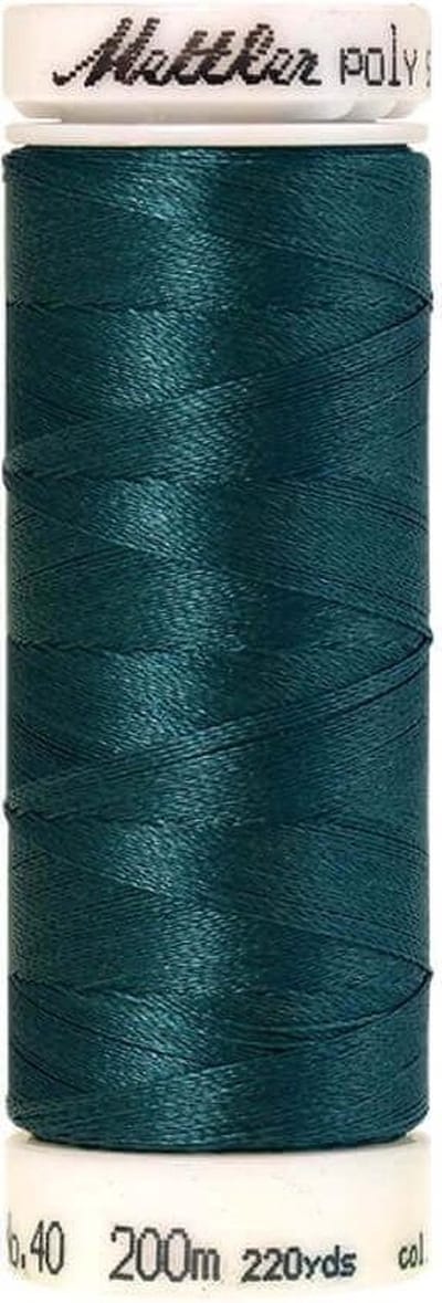 AMANN POLYSHEEN NAAI-BORDUURGAREN, COL-4643 GROEN, 200M, PER STUK.