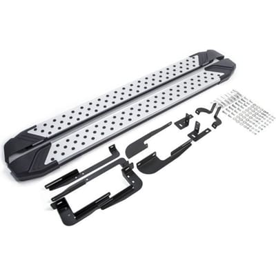 J&;J Automotive Aluminium treeplanken premium dorpel met Kia Sportage SL 2010-2015, 2 stuks Treeplank met ABE-certificaat
