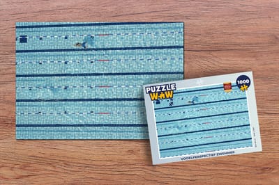 Puzzel zwemmer - Legpuzzel - Puzzel 1000 stukjes volwassenen