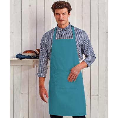 Premier Dames/Dames Kleuren Bipschort Met Zak / Werkkleding (Teal)
