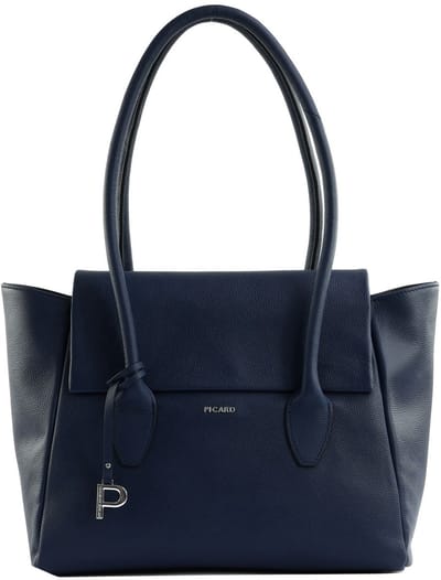 PICARD shopper schoudertas Busy Lady Shopper Ink donkerblauw