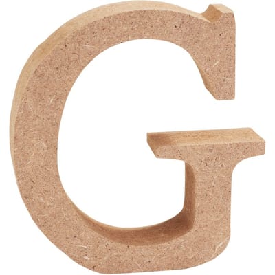 VBS MDF-brieven - Letter "G"