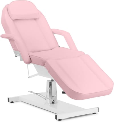 physa Cosmetische behandelstoel - 180 x 58 x 66 - 76 cm - 200 kg - roze 10040859