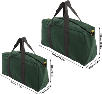 Gereedschapstas Waterdicht - Draagbare Canvas Opbergtas - Hoge Capaciteit - Brede Opening - Slijtvast - Handgereedschapstas 18 inch