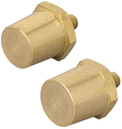 ProPlus Schroefbare Accupolen – Messing M6 Set (Plus en Min)