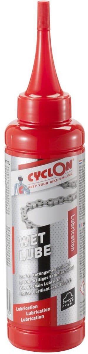 CyclOn Kettingsmeermiddel voor natte omstandigheden - 125 ml - Waterafstotend en slijtvast