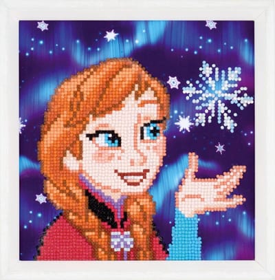 Vervaco - Diamond painting kit - Disney Anna - PN-0175282 - - Borduurpakket volwassenen - Borduurpakket kind