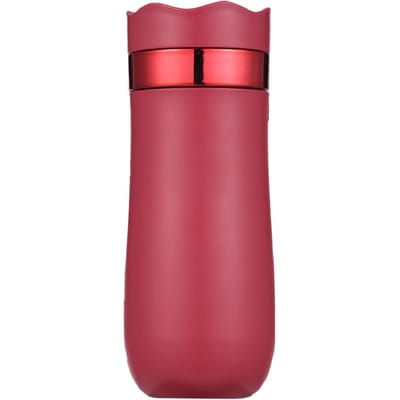 Draagbare French Press Reisbeker 320ml 11oz Roestvrij Staal Dubbelwandig Geïsoleerde Koffiemaker voor Gemalen Koffie en