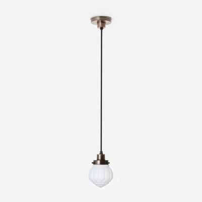 Hanglamp aan snoer Wassail 20's Brons - Art Deco Trade