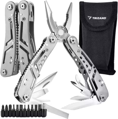 Trizand 13-in-1 Multitool Zakmes: Een Must-have voor Outdoor Enthusiasten