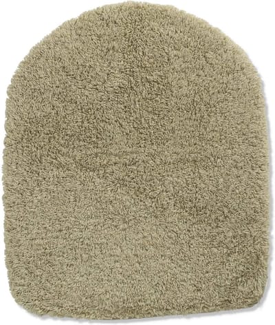 Toiletzitting Overdekking - Zachte Fluweel - Comfortabel Zitten - Machinewasbaar - 50 x 45 cm - Groen