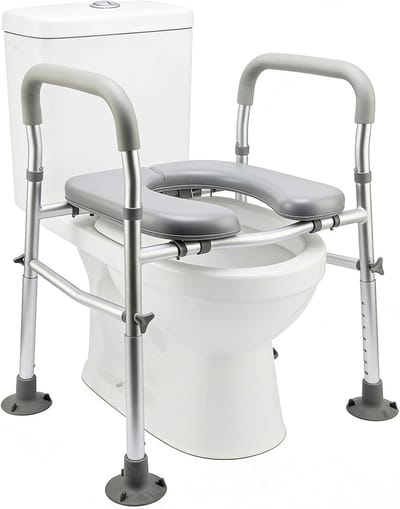 Toiletverhoger met Armleuning - Toiletstoel - Volwassenen - zitcomfort