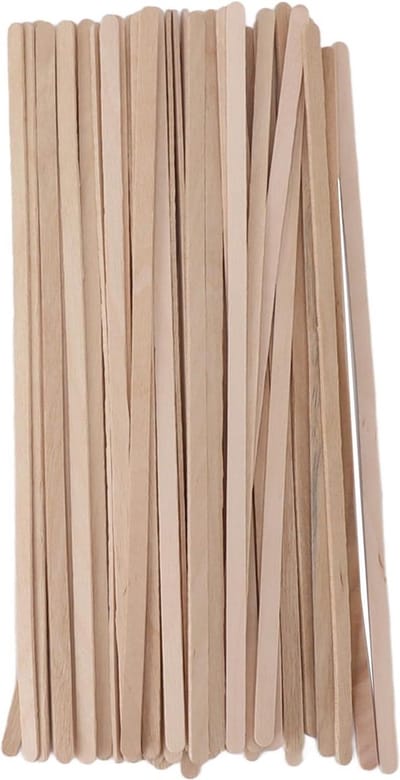 600 Stuks Koffieroerstaafjes (3 x 200) houten stokjes - Koffieroerstokjes - Houten Koffieroerstaafjes - Handige Wegwerpdrinkroerstokjes - Thuis Keuken Restaurants