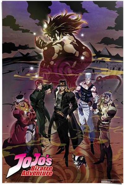 Poster Jojo's Bizarre Adventure - 91,5 x 61 - Papier - REINDERS