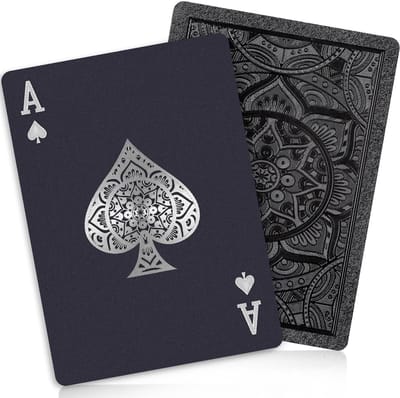 Dailygoods- Speelkaarten Plastic - Waterdichte Pokerkaarten - Speelkaarten Volwassenen - Premium Pokerkaartenset - Ideaal voor Camping - Voor Strand/ Zwembadfeesten