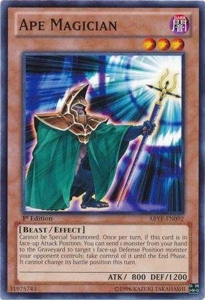 Yu-Gi-Oh! Kaartspel - Ape Magician (ABYR-EN092) - Abyss Rising - 1e Editie - Common