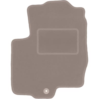 Beige bestuurdersmat voor: Mitsubishi Colt VI Z30 hatchback (2004-2008)