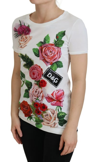 Bloemdruk T-shirt Tsh83151