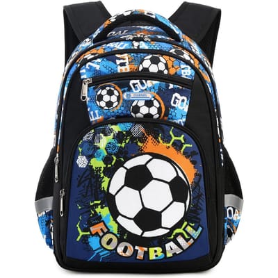 Basisschool Rugzakken Jongens Camouflage Voetbal Cartoon Schooltassen Kinderen Groep 1-3 Studenten Boekentas Waterdichte Rugzak