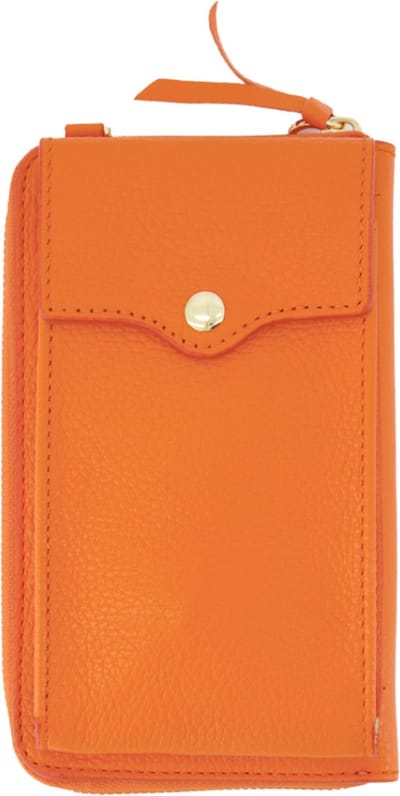 Teatro Portemonnee - Oranje - Met Telefoon Vak