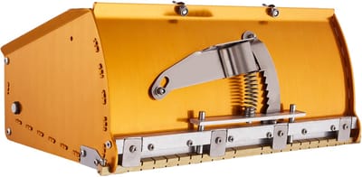 Gipsplaat Afwerkbak, 25 Cm - Aluminium Constructie - Met Extra Mesjes en Spatscherm - voor Professioneel Gebruik
