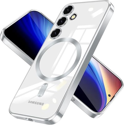 Hoesje Geschikt voor Samsung Galaxy S26 Plus hoesje backcover Zliver – Geschikt voor Magsafe Lens beschermer – Transparant