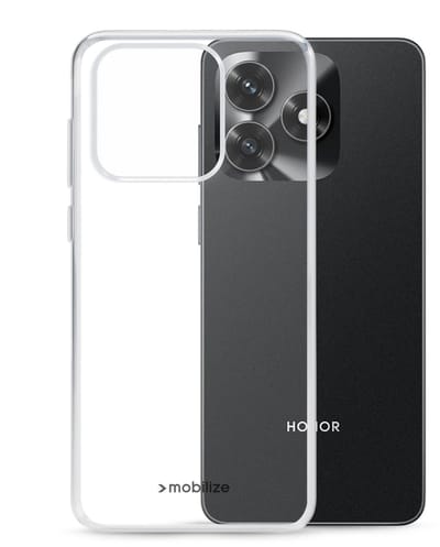 Mobilize Doorzichtig Hoesje geschikt voor Honor X5C Plus Telefoonhoesje Flexibel TPU | Mobilize Gelly Case Backcover | Doorzichtig Telefoonhoesje X5C Plus | X5C Plus Case | Back Cover - Transparant