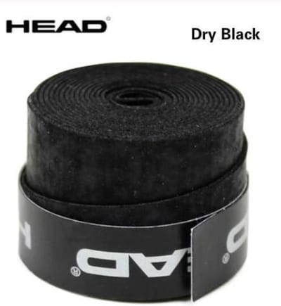 HEAD Overgrip | Antislip | Dry | Tennis grip | Padel grip | Zwart