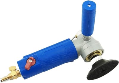 Lucht Polijstmachine - Schuurmachine Water - Materiaal Bewerken - Instelbare Snelheid - 4 Inch Zool - Grijs