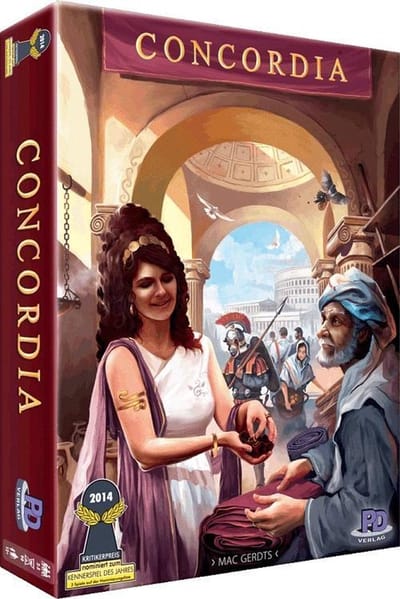 PD-Verlag Concordia - Strategisch spel voor 2-5 spelers - Engels/Duitstalig