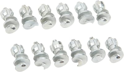 Solidchoice - 50 Stuks Sneeuwband Spikes voor Auto's en Motorfietsen