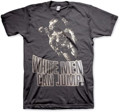 Hybris White Men Can Jump T-shirt SH-1-15535-H31-4