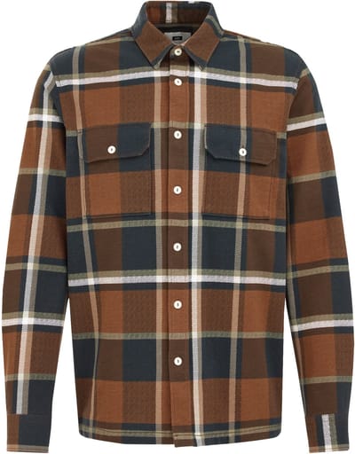 WE Fashion Overshirt Cognac Taglia: M | Camicie Casual Outlet | Uomo