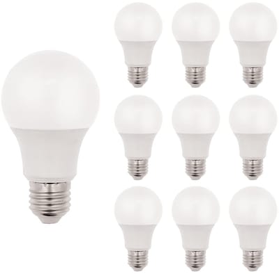 VITO LED Lamp A60 E27 - 7W (vervangt 75W) - 994lm - 4000K - 220-240V - Energiezuinig met Hoge Lichtopbrengst - 10 stuks