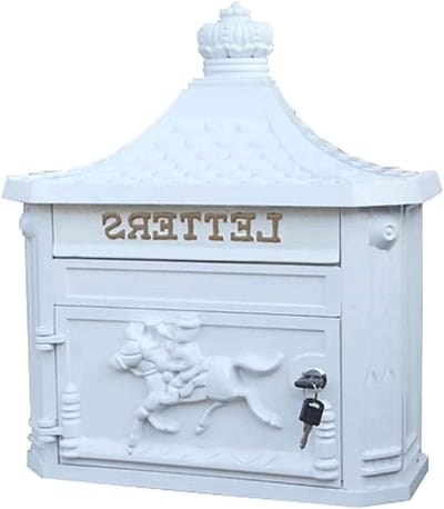 Brievenbus - Postbus Buiten - Post Ontvangen - Cijferslot Beveiliging - 41x46 cm - Zwart