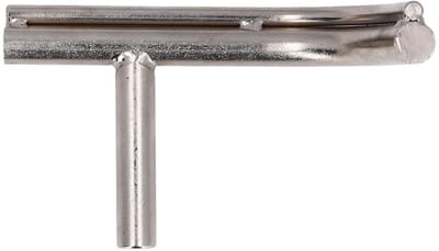 Dailygoods- Gereedschapssteun Gebogen - Draaibank Hout - Slijtvast - Roestvrij Staal - Uniek Curve Ontwerp - Asdiameter 16 mm