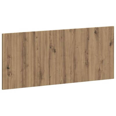 vidaXL - Wandgemonteerd - Hoofdbord - ARNHEM - Artisanaal - eiken - Bewerkt - hout