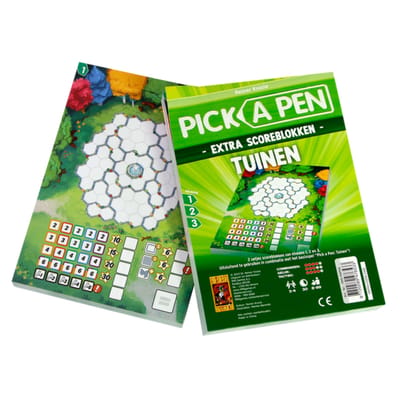 999 Games Pick a Pen Tuinen Scoreblokken