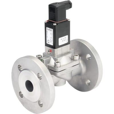 Magneetventiel 32 Mm Flens NC RVS EPDM 0.2-10Bar/3-145Psi 230VAC Anti-Waterslag 5282 367561