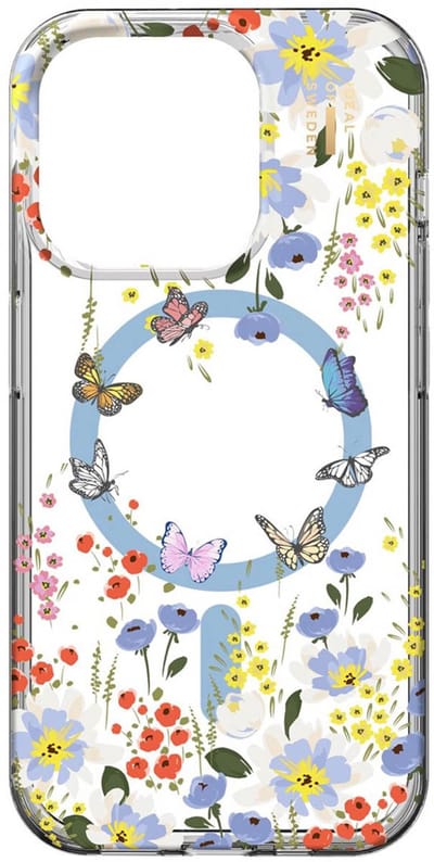 iDeal of Sweden Clear Case geschikt voor MagSafe geschikt voor iPhone 15 Pro Max - Artistic Garden