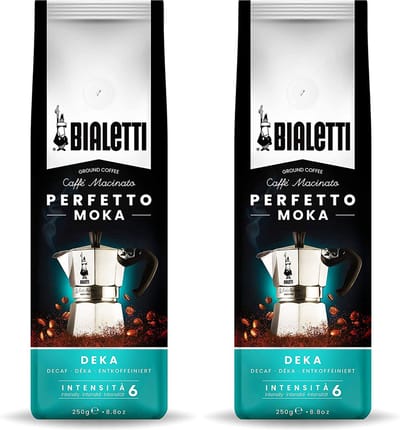 Bialetti Deka gemalen Moka koffie - 2 x 250gr
