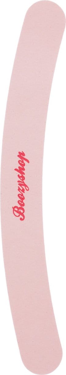 Boozyshop ® Boomerang Nail File – Dubbelzijdige Nagelvijl – Voor Natuurlijk Vormgeven & Egaliseren – Beschadigt de Nagels Niet – Ideale Basis voor Nagellak