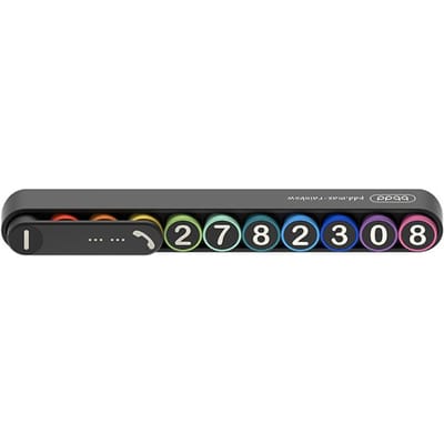 Auto Tijdelijke Parkeerplaat Auto Styling Telefoonnummer Kaart Auto Sticker Mode Creatieve Auto Interieur Accessoires