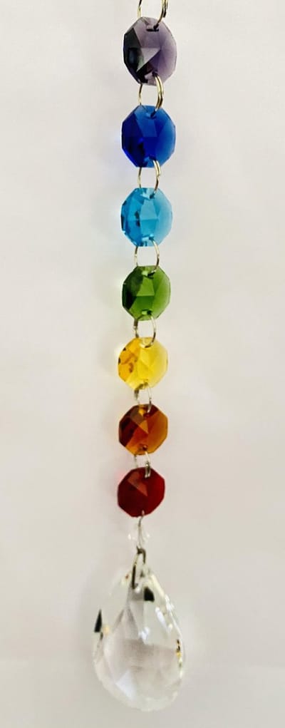Feng-Shui chakra kristal raamdecoratie shuidi 27cm nature’s melody
