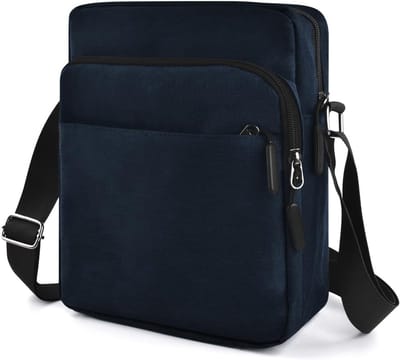 Schoudertas voor Mannen, Draagbare Crossbody Tas voor Mobiele Telefoon, Ideaal voor Dagelijks Gebruik en Reizen