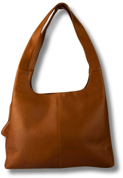 Leren Shopper Dames – Cognac – Manon – Grote Handtas – Dubbele Vakken – Echt Leer – Just Lioné